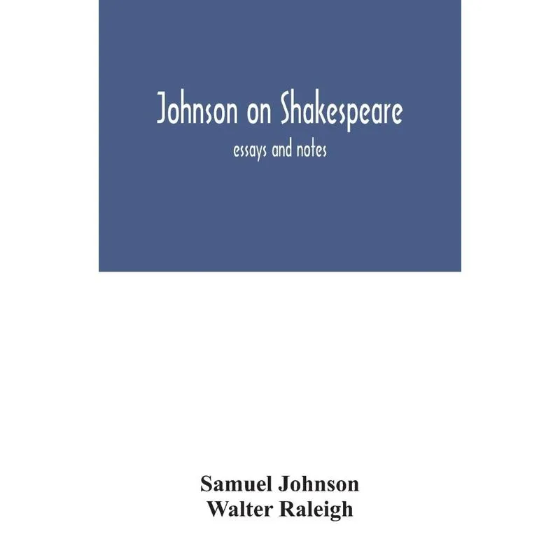 Johnson on Shakespeare