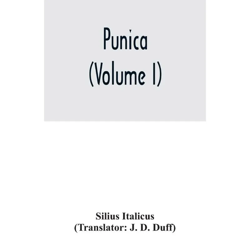 Punica (Volume I)