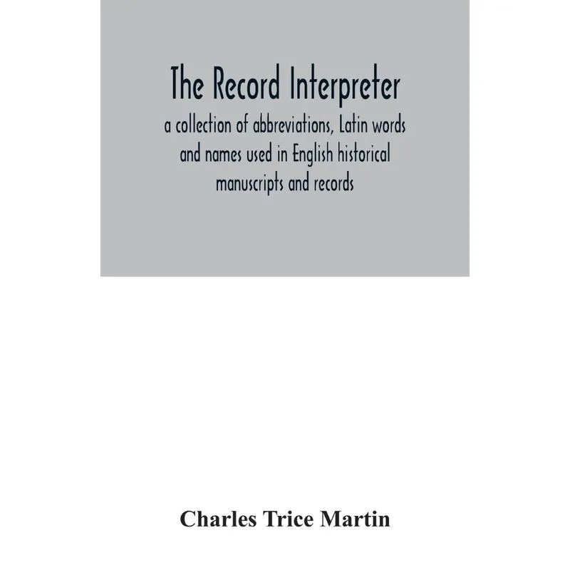 The record interpreter