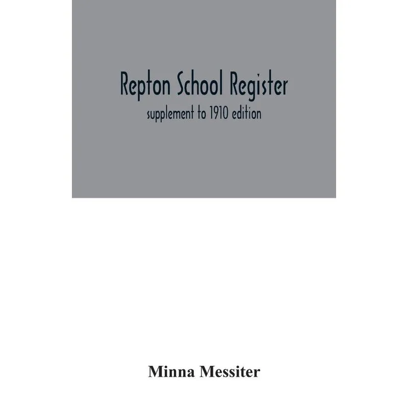Repton School register