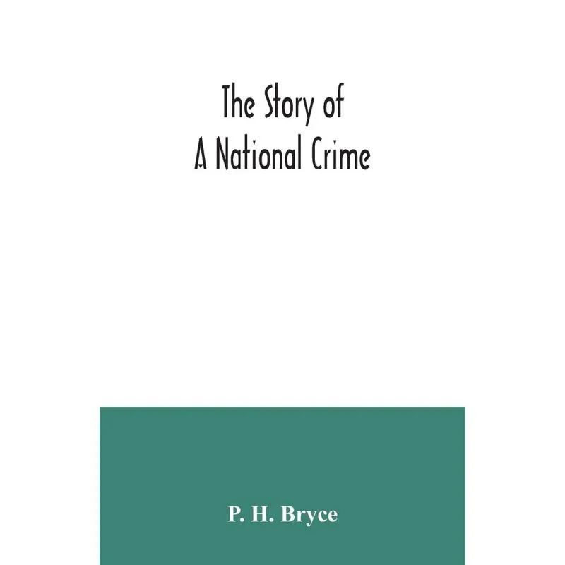 The story of a national crime