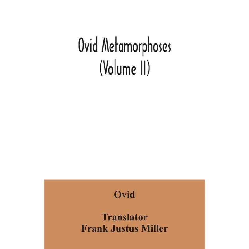 Ovid Metamorphoses (Volume II)