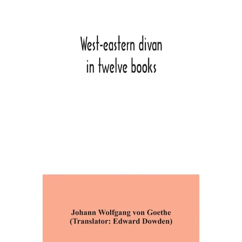 West-eastern divan