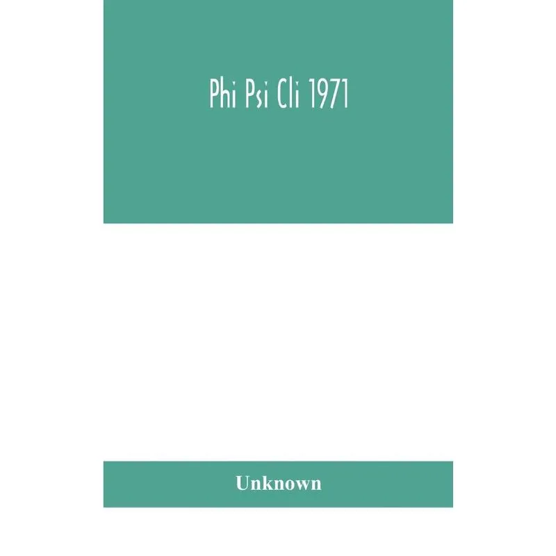 Phi Psi Cli 1971