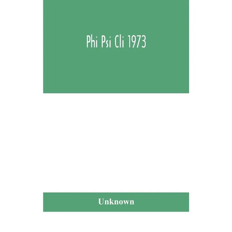 Phi Psi Cli 1973