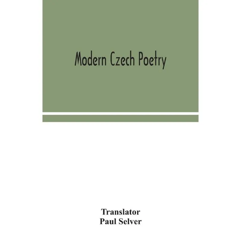 Modern Czech poetry