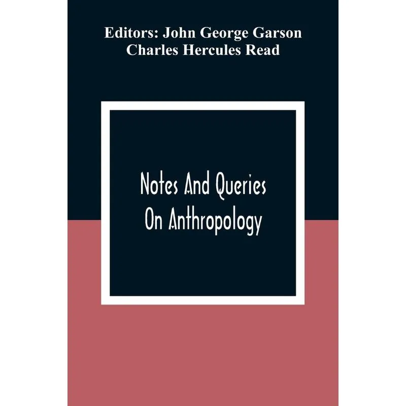 Notes And Queries, On Anthropology