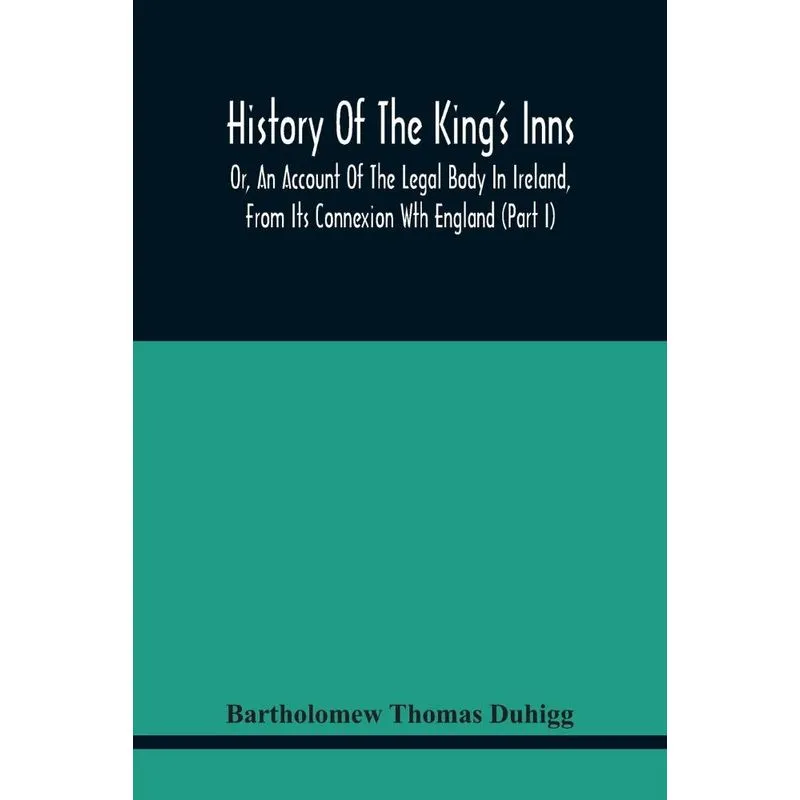 History Of The KingS Inns
