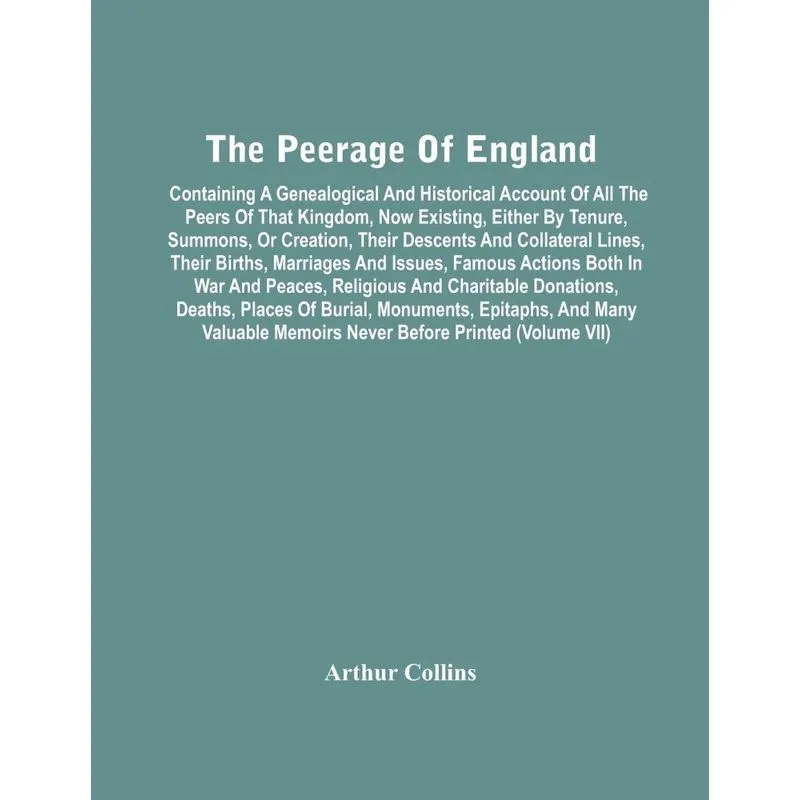 The Peerage Of England