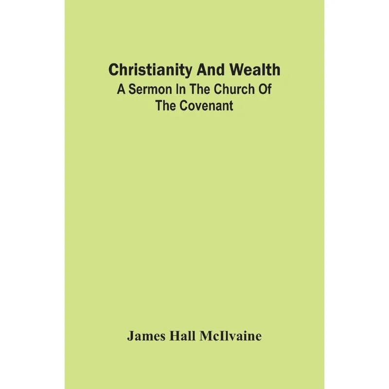 Christianity And Wealth