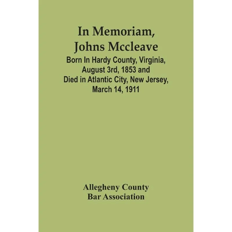 In Memoriam, Johns Mccleave