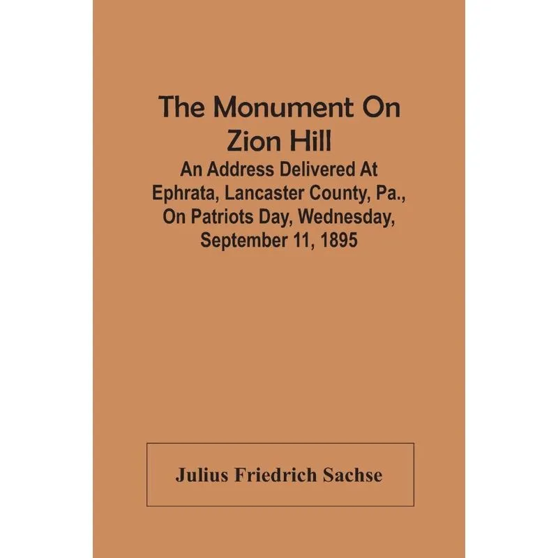 The Monument On Zion Hill