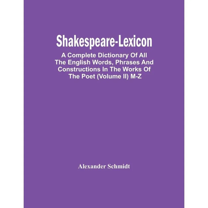 Shakespeare-Lexicon