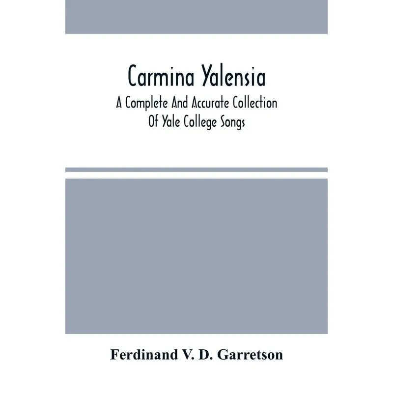 Carmina Yalensia