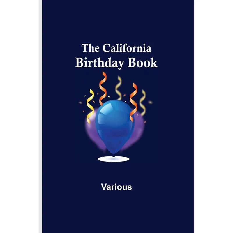 The California Birthday Book