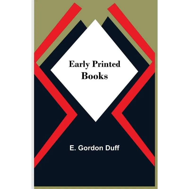 Early Printed Books