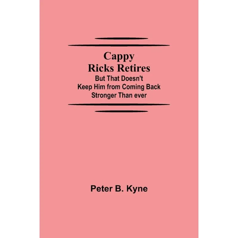 Cappy Ricks Retires