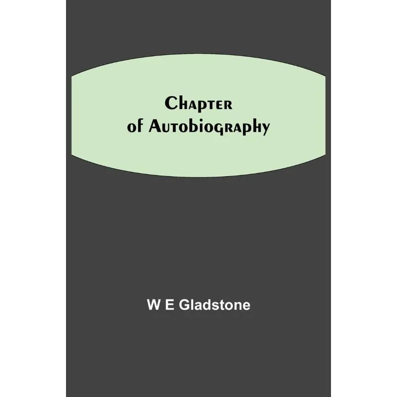 Chapter of Autobiography