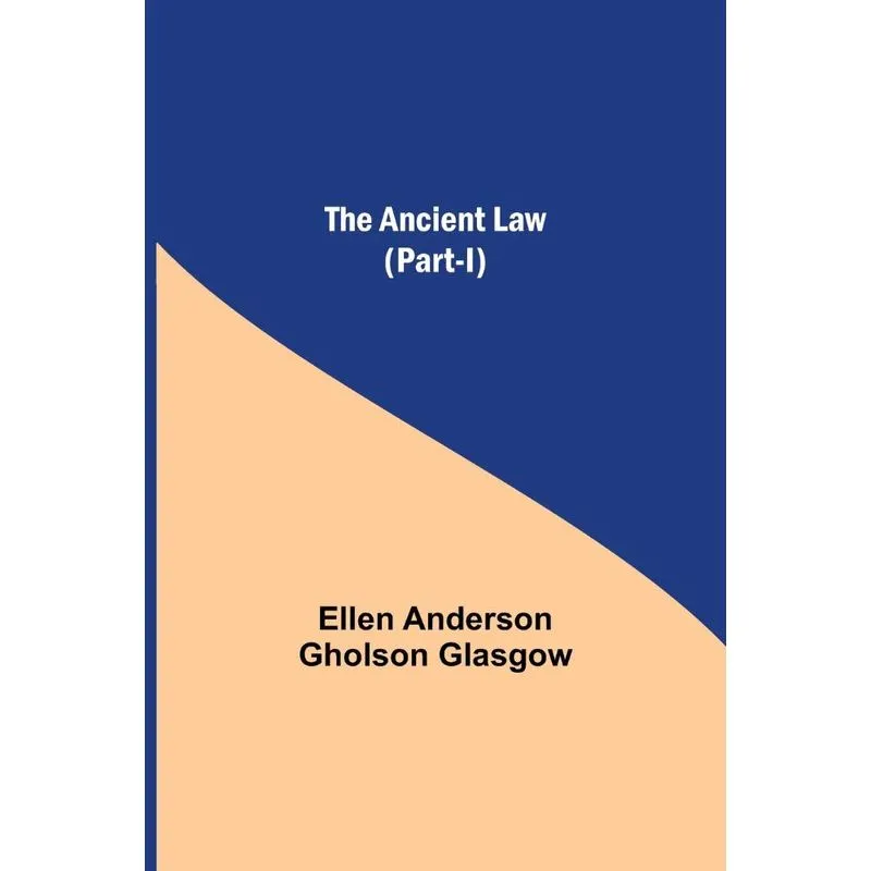 The Ancient Law (part-i)