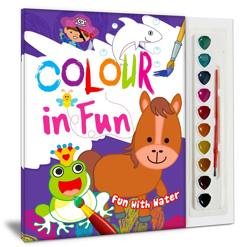 Colour In Fun (Purple)