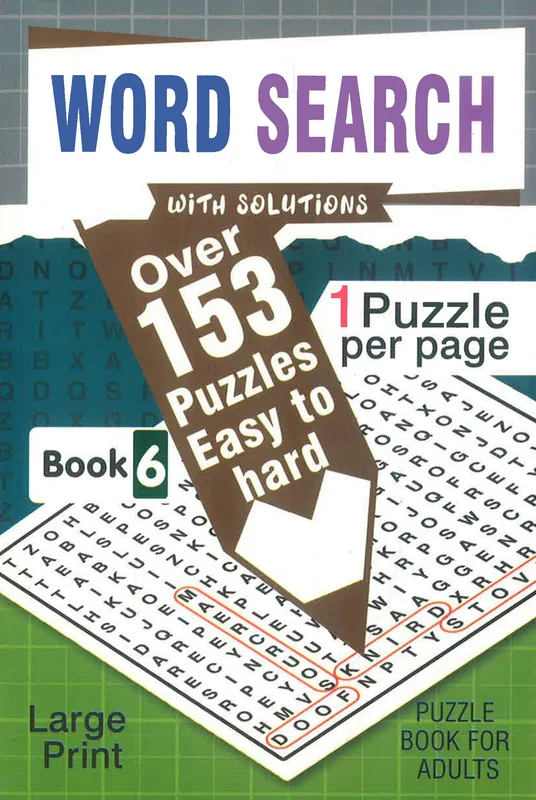 Word Search Book 6