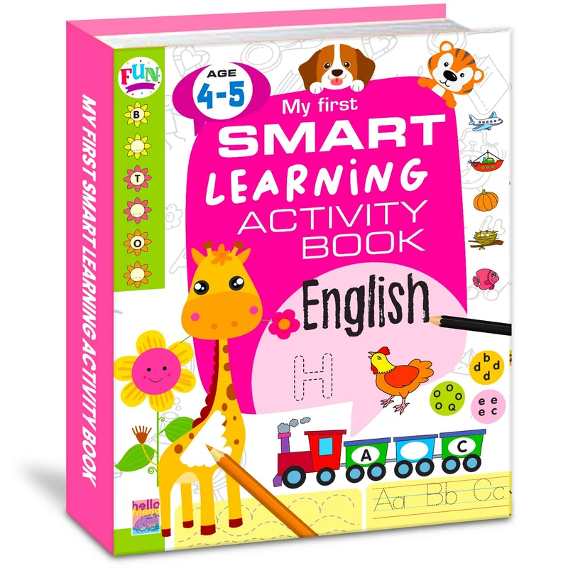 My First Smart Learning Activity Book English (4-5 Yrs)
