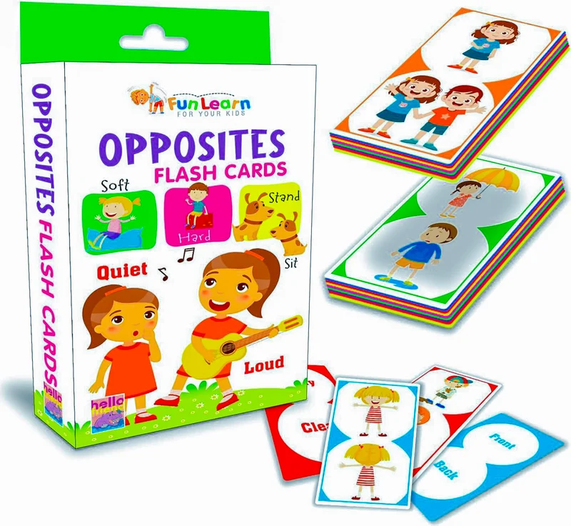 Opposites Flash Cards