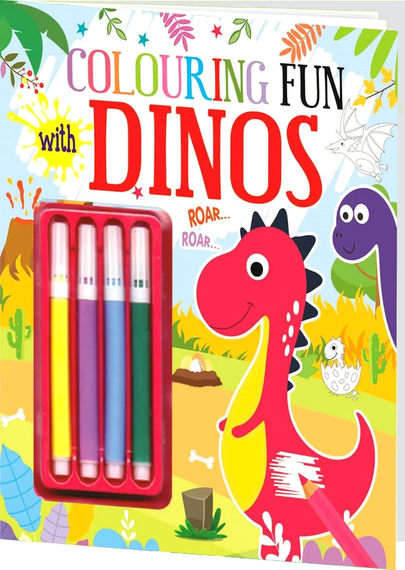 Colouring Fun With Dinos