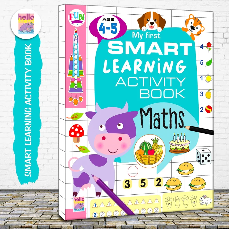 My First Smart Learning Activity Book Maths (4-5 Yrs)