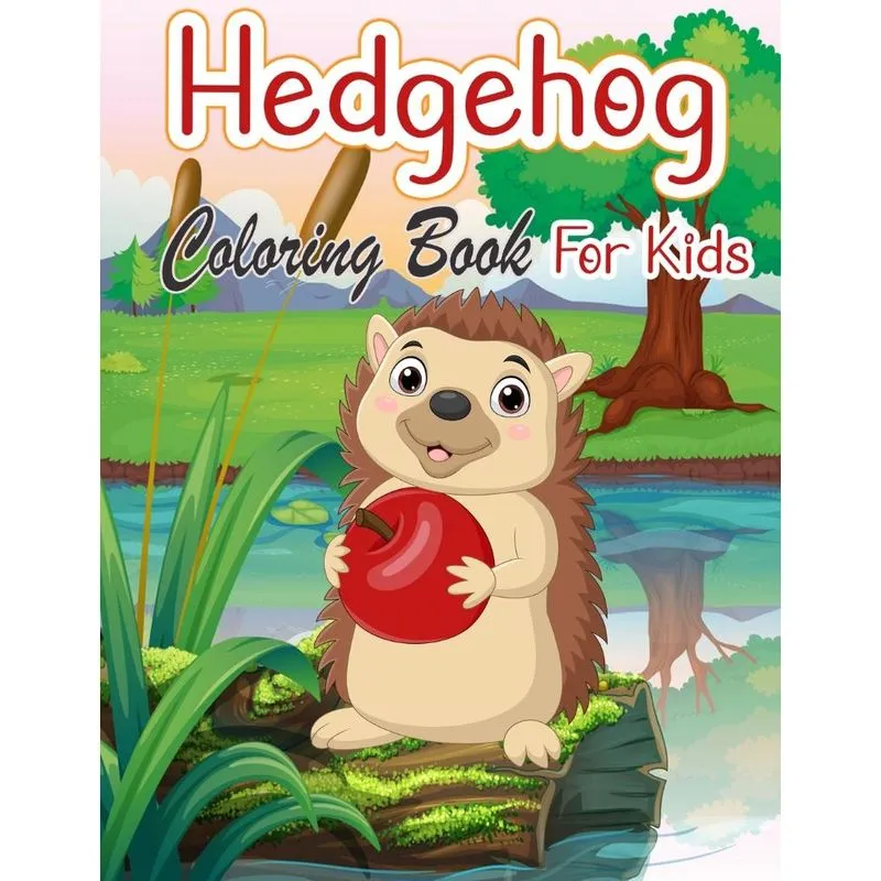 Hedgehog Coloring Book For Kids