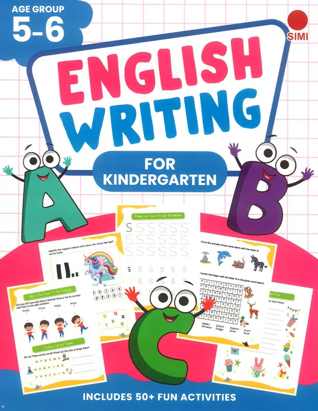 English Writing For Preschoolers: Age 5-6