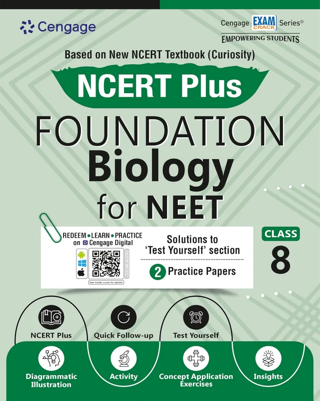 NCERT Plus Foundation Biology for NEET: Class 8