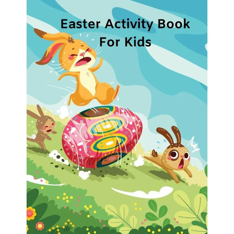 Easter Activity Book For Kids