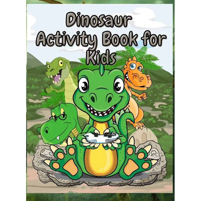 Dinosaur Activity Book for Kids