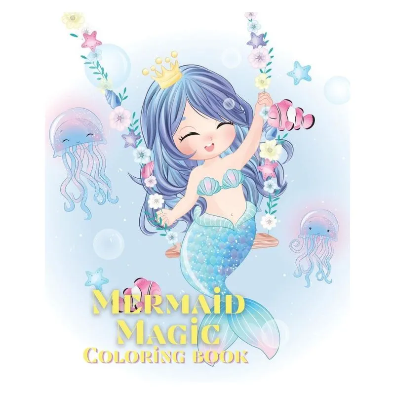 Mermaid Magic coloring book