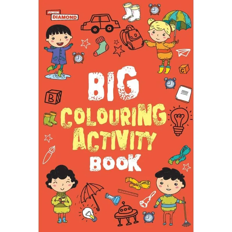Big Colouring Activity Book