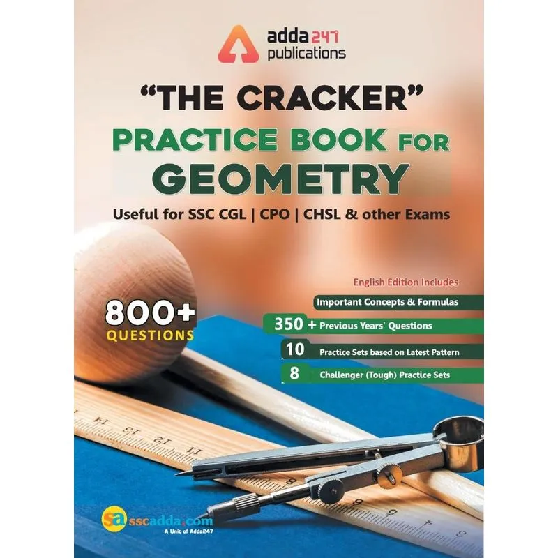 The Cracker Practice Book For Geometry (in English Printed