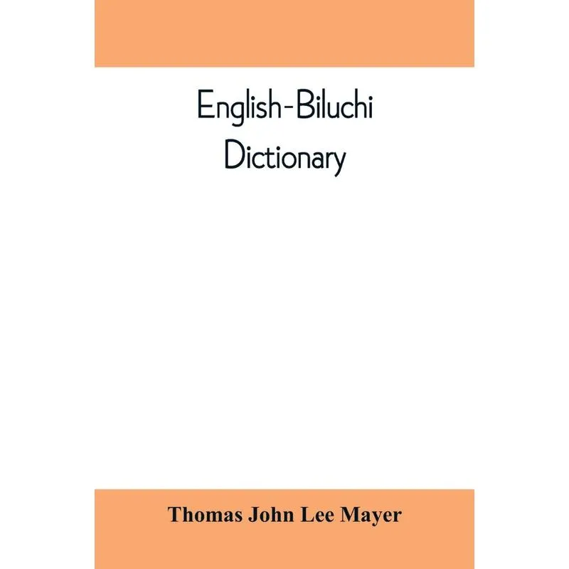 English-Biluchi dictionary