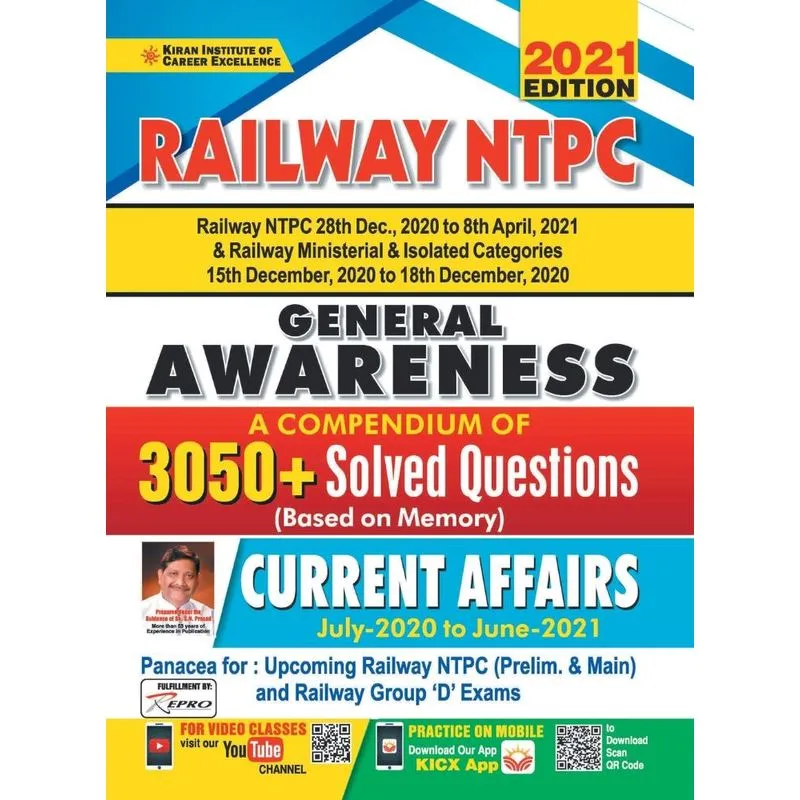 Railway Ntpc General Awareness-eng
