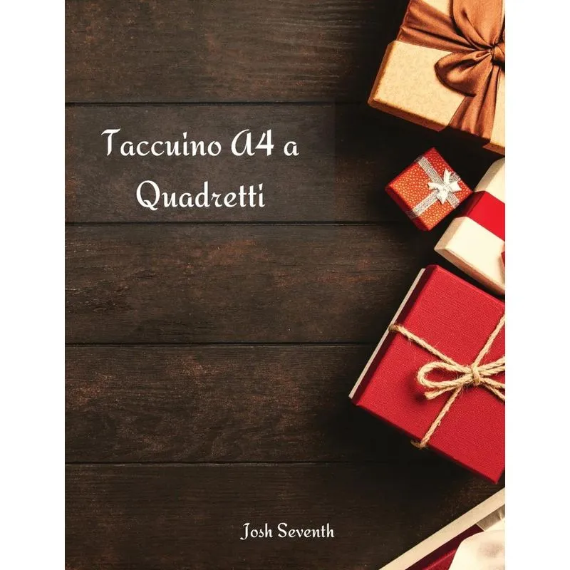 Taccuino A4 a Quadretti