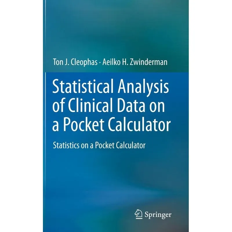 Statistical Analysis of Clinical Data on a Pocket Calculato