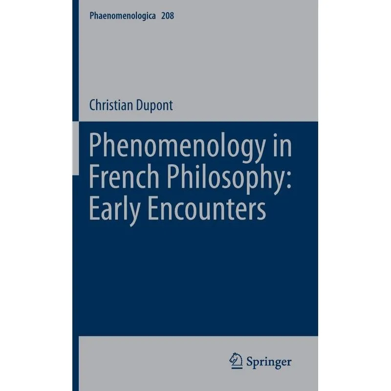 Phenomenology in French Philosophy