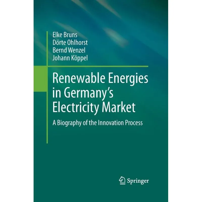 Renewable Energies in Germanys Electricity Market