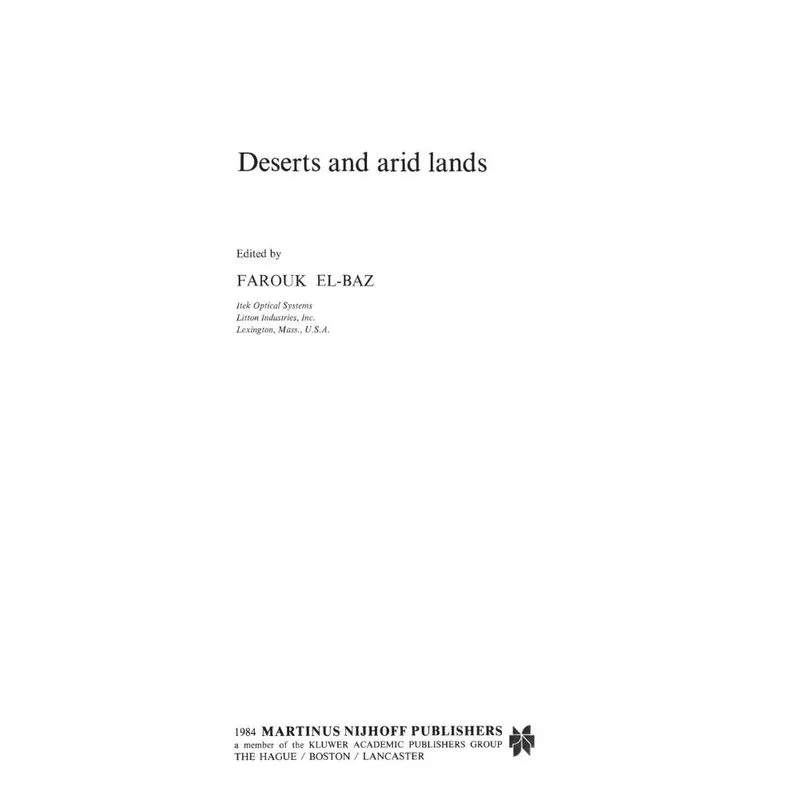 Deserts and arid lands