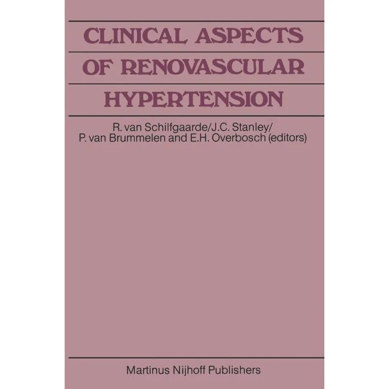 Clinical Aspects of Renovascular Hypertension