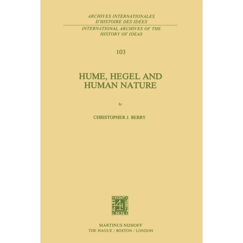 Hume, Hegel and Human Nature