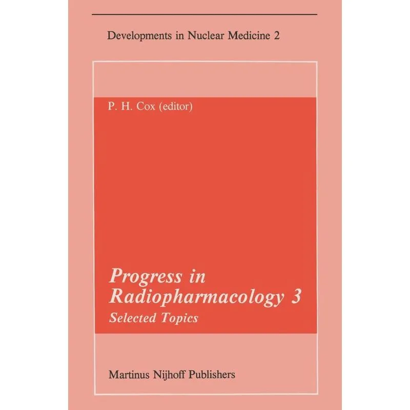 Progress in Radiopharmacology 3