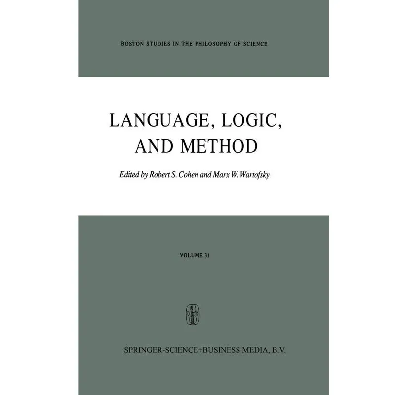 Language, Logic and Method