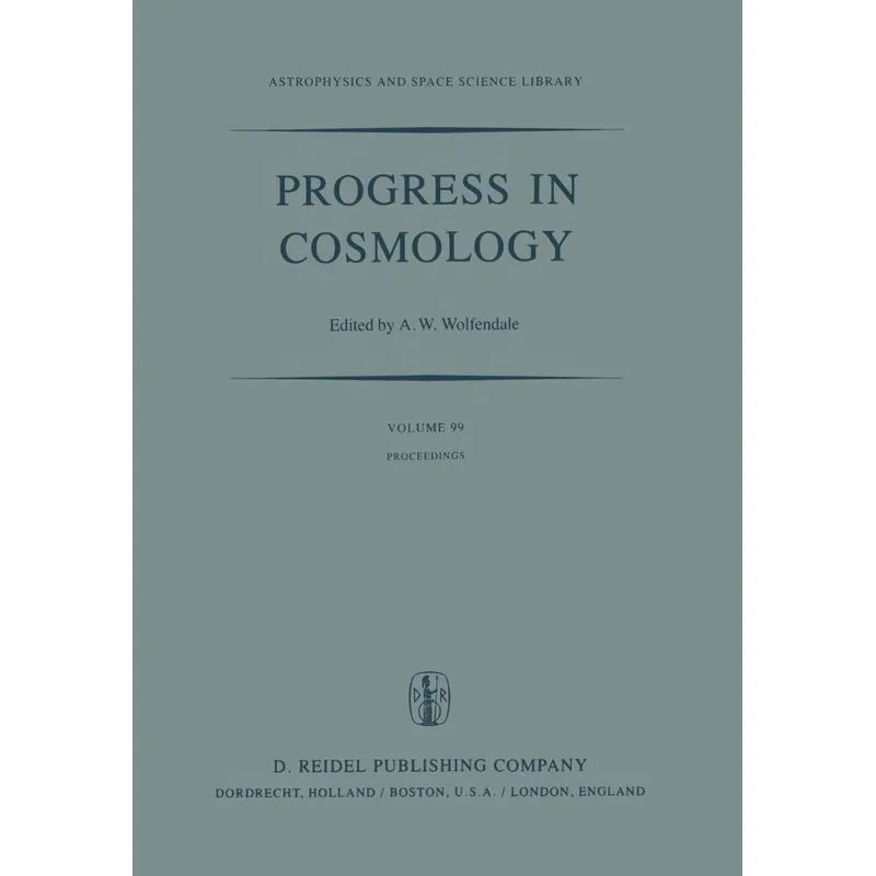 Progress in Cosmology