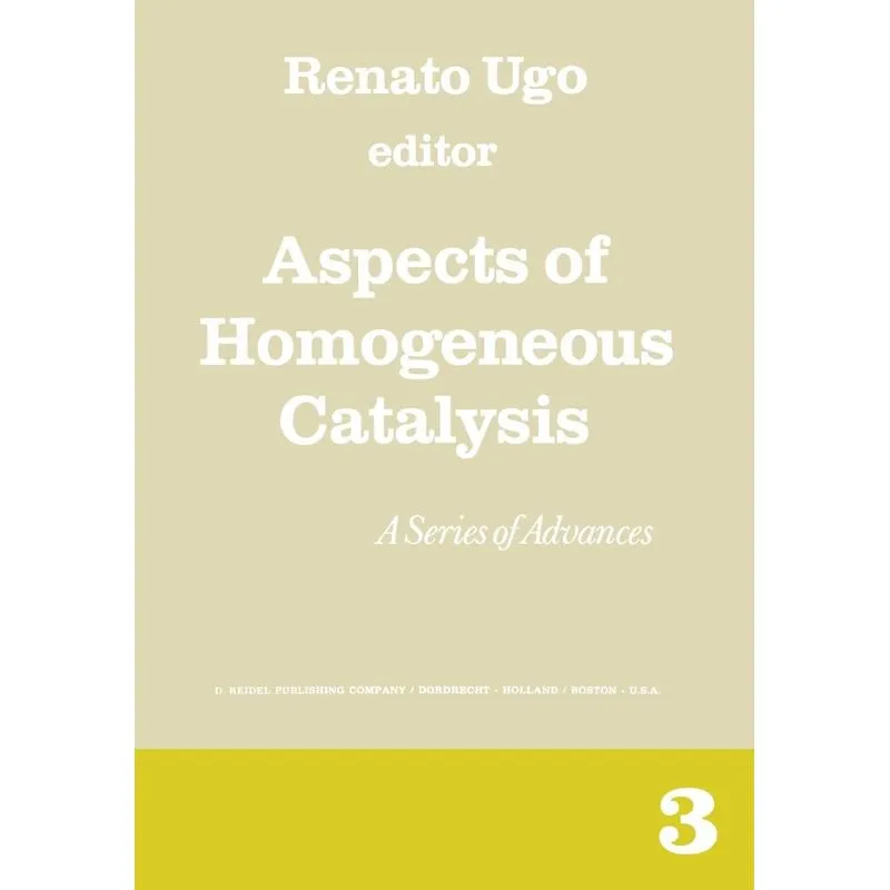 Aspects of Homogeneous Catalysis